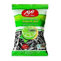 تخمه آفتابگردان لیمویی 100گرم  مزمز